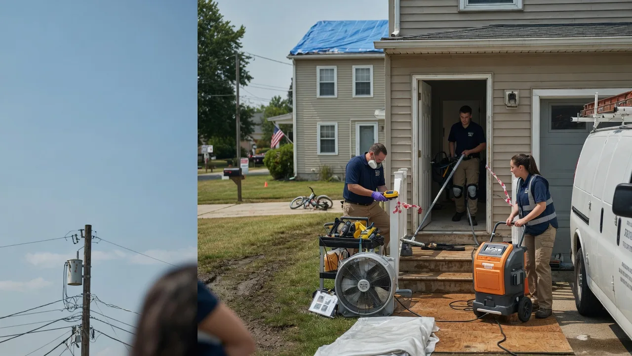 Water Damage Repair in Shock, WV near me